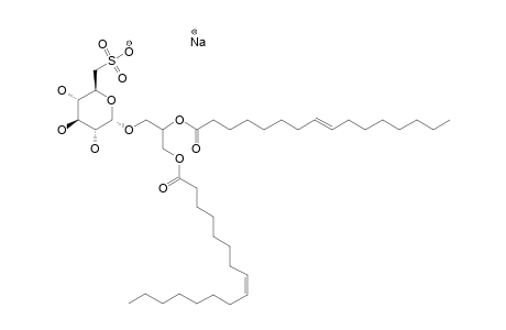 1,2-DI-O-(8-HEXADECENOYL-3-O-(6-SULPHO-ALPHA-D-QUINOVOPYRANOSYL)-GLYCEROL