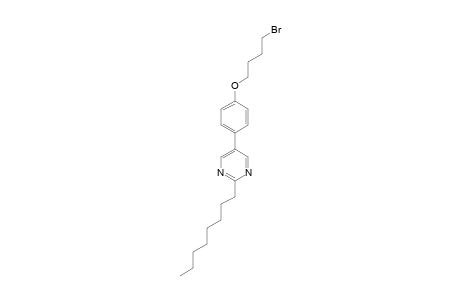 5-[4-(4-bromobutoxy)phenyl]-2-octylpyrimidine