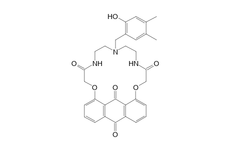 12-[(2-hydroxy-4,5-dimethylphenyl)methyl]-6,18-dioxa-9,12,15-triazatetracyclo[21.3.1.0(5,26).0(19,24)]heptacosa-1(26),2,4,19,21,23-hexaene-8,16,25,27-tetrone