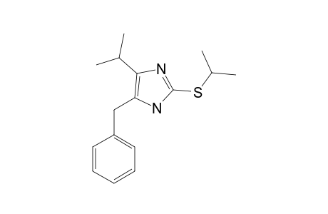 4-BENZYL-2-ISOPROPYLSULFANYL-5-ISOPROPYL-1H-IMIDAZOLE