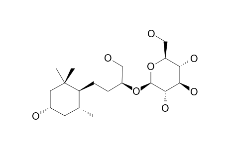 SEDUMOSIDE_A_2;SARMENTOL_A_9-O-BETA-D-GLUCOPYRANOSIDE