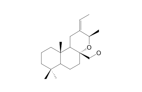 8,13-EPOXY-12-ETHYLIDENE-14,15-DINORLABDAN-17-OL