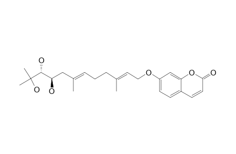 (9S*,10R*)-9,10,11-TRIHYDROXYUMBELLIPRENIN