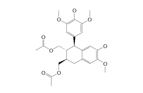 GAULTHERIN-A;5-METHOXY-(+)-ISOLARICIRESINOL-9,9'-DIACETATE