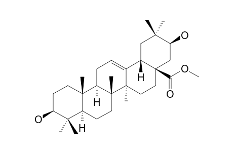 METHYL-MACHAERINATE;METHYL-3-BETA,21-BETA-DIHYDROXY-OLEAN-12-EN-28-OATE