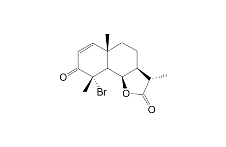 (11S)-4-ALPHA-BROMO-3-OXOEUDESM-1-ENO-12,6-BETA-LACTONE