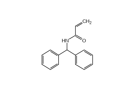 N-DIPHENYLMETHYLACRYLAMIDE