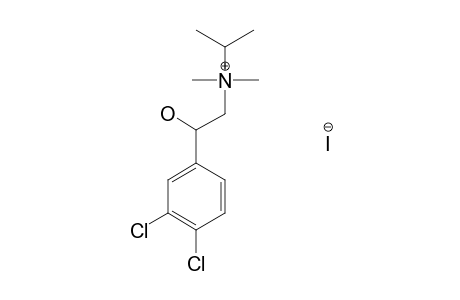 (3,4-DICHLORO-beta-HYDROXYPHENETHYL)DIMETHYLISOPROPYLAMMONIUM IODIDE