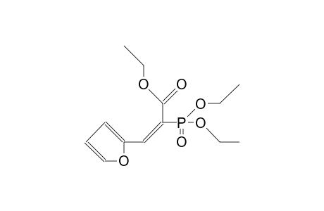 (2-Furyl-1-ethoxycarbonyl-vinyl)-phosphonic acid, diethyl ester