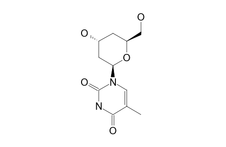 1-(2,4-DIDEOXY-BETA-D-ERYTHRO-HEXO-PYRANOSYL)-THYMINE