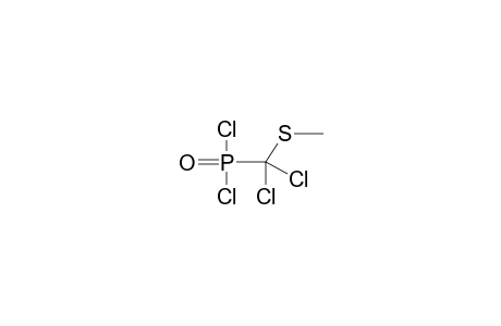 METHYLTHIO(DICHLORO)METHYLPHOSPHONIC DICHLORIDE