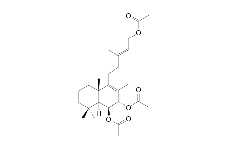 6-BETA,7-ALPHA,15-TRIACETOXYLABDA-8,13-E-DIENE