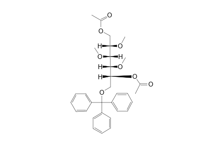 1.5-DI-O-ACETYL-2,3,4-TRI-O-METHYL-6-O-TRITYL-D-GLUCITOL