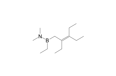 2-Pentene, 2,3-diethyl-1-[(dimethylamino)ethylboryl]-