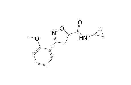 5-isoxazolecarboxamide, N-cyclopropyl-4,5-dihydro-3-(2-methoxyphenyl)-