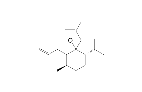 [1-XI,2-XI,3R,6S]-2-ALLYL-6-ISOPROPYL-3-METHYL-1-(2-METHYLPROPENYL)-CYCLOHEXAN-1-OL