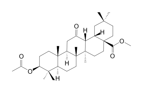 METHYL-3-BETA-O-ACETYL-11-DEHYDRO-12-OXO-18-BETA-OLEANOLATE