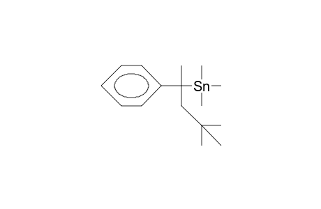 2-Phenyl-2-trimethylstannyl-4,4-dimethyl-pentane