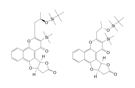 #16;(9AR*,12AR*)-2-TRIMETHYLSILYL-3-(2-TERT.-BUTYL-DIMETHYLSILYLOXYPROPYL)-9A,12A-DIHYDRO-1H-FURO-[2'',3'':4'',5'']-FURO-[3',2':3,4]-NAPHTHO-[1,2-B]-PYRAN-1,11(10H