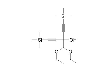 1,4-Pentadiyn-3-ol, 3-(diethoxymethyl)-1,5-bis(trimethylsilyl)-