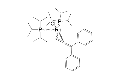 TRANS-[RHCL(2-ETA-H2C=C=CPH2)(P-(ISO-PROPYL)3)2]