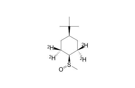 CIS-4-TERT.-BUTYL-2,2,6,6-TETRADEUTERO-CYCLOHEXYL-1-METHYLSULFOXID