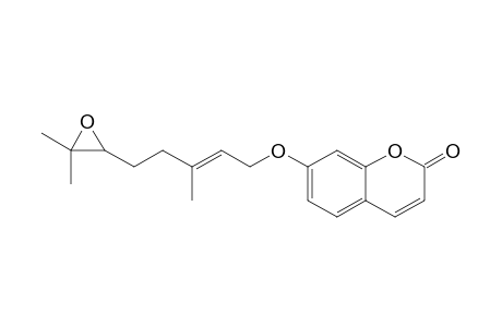 7-[[(E)-5-(3,3-DIMETHYL-2-OXIRANYL)-3-METHYL-2-PENTENYL]-OXY]-2H-2-CHROMENONE