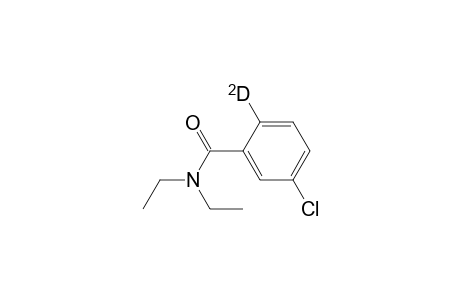 N,N-diethyl-5-dhloro-2-deuteriobenzamide