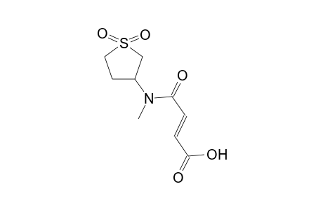 (2E)-4-[(1,1-dioxidotetrahydro-3-thienyl)(methyl)amino]-4-oxo-2-butenoic acid