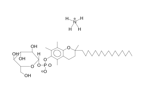 BETA-D-GLUCOPYRANOSYL-ALL-RAC-ALPHA-TOKOFERYLPHOSPHATE, AMMONIUM SALT