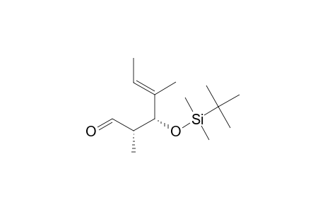 (2S,3S,4E)-3-(TERT.-BUTYL-DIMETHYLSILYLOXY)-2,4-DIMETHYL-4-HEXENAL