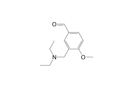 3-Diethylaminomethyl-4-methoxy-benzaldehyde