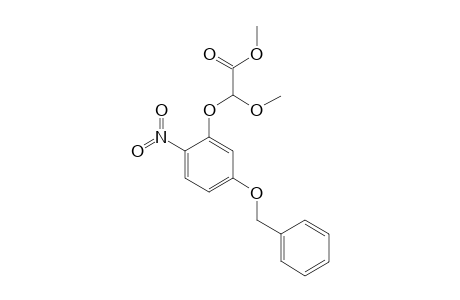 METHYL-2-METHOXY-2-(5-BENZYLOXY-2-NITROPHENOXY)-ACETATE