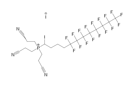 (R(F8)(CH2)4]-(NC-CH2-CH2)3P+I-