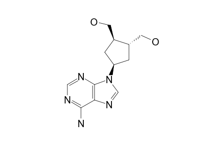 (+/-)-(1-BETA,2-ALPHA,4-BETA)-4-(6-AMINO-9H-PURIN-9-YL)-1,2-CYCLOPENTANEDIMETHANOL