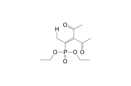 O,O-DIETHYL(BETA,BETA-DIACETYLISOPROPENYL)PHOSPHONATE