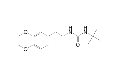 1-tert-butyl-3-(3,4-dimethoxyphenethyl)urea