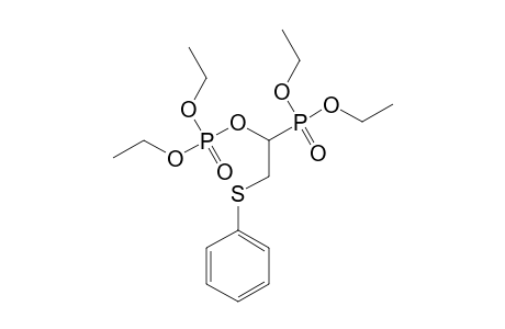 DIETHYL-[1-(DIETHOXYPHOSPHORYLOXY)-2-(PHENYLSULFANYL)-ETHYL]-PHOSPHONATE