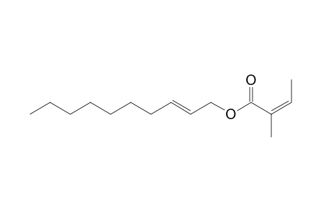 (2E)-Decenyl angelate