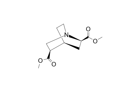 (1S,2S,4S,5R)-1-AZABICYCLO-[2.2.2]-OCTANE-2,5-DICARBOXYLIC-ACID-DIMETHYLESTER