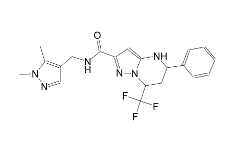 N-[(1,5-dimethyl-1H-pyrazol-4-yl)methyl]-5-phenyl-7-(trifluoromethyl)-4,5,6,7-tetrahydropyrazolo[1,5-a]pyrimidine-2-carboxamide