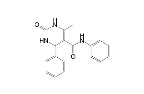 6-methyl-2-oxo-N,4-diphenyl-1,2,3,4-tetrahydro-5-pyrimidinecarboxamide