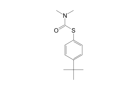 N,N-dimethylcarbamothioic acid S-(4-tert-butylphenyl) ester