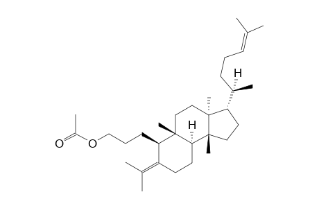 3,4-SECO-19(10-9)-ABEO-8-ALPHA,9-BETA,10-ALPHA-EUPHA-4,24-DIEN-3-OL-3-ACETATE-(20R);ISOHELIANOLACATATE