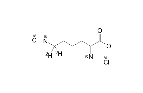 RAC-2,6-DIAMINO-6,6-DIDEUTERIOHEXANOIC-ACID-DIHYDROCHLORIDE;RAC-6,6-DIDEUTERIOLYSINE-DIHYDROCHLORIDE