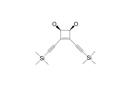 CIS-3,4-BIS-[(TRIMETHYLSILYL)-ETHYNYL]-3-CYCLOBUTENE-1,2-DIOL