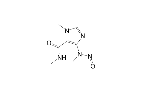 3-Methyl-5-N-nitroso-methylamino-3H-imidazole-4-carboxylic acid methylamide