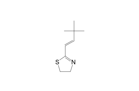 4,5-DIHYDRO-2-[(E)-3,3-DIMETHYL-1-BUTENYL]-1,3-THIAZOLE