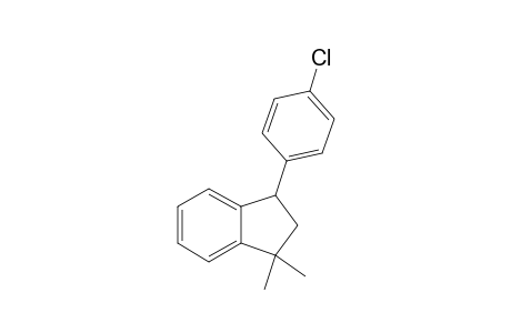 1-(PARA-CHLOROPHENYL)-3,3-DIMETHYL-INDANE