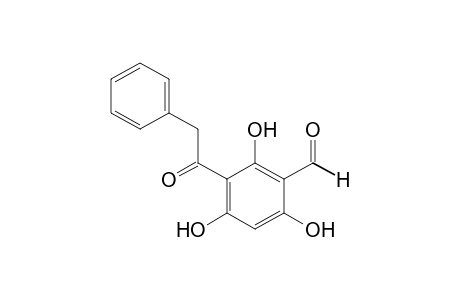 3-(PHENYLACETYL)-2,4,6-TRIHYDROXYBENZALDEHYDE